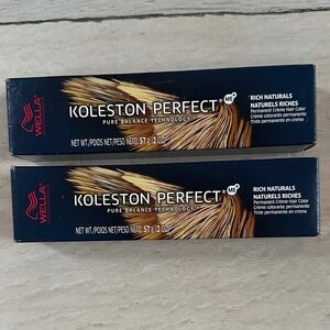 Wella Koleston Perfect Me+ Rich Naturals Hair Color 6/1 Darkest Blonde/Ash 2-2oz